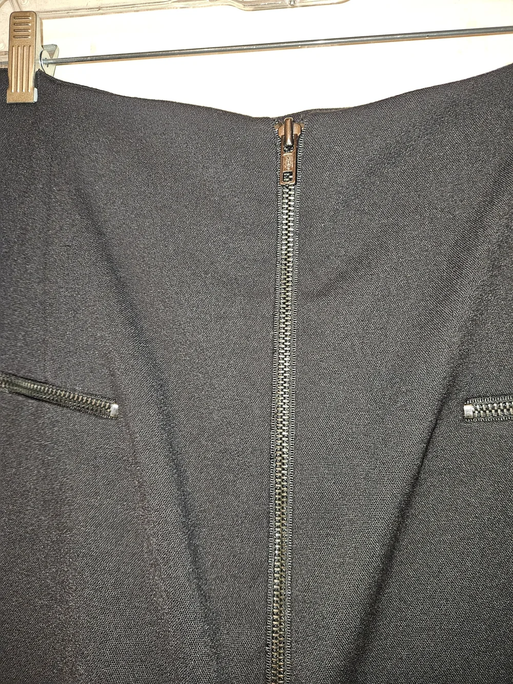 Tailored Black Zip-Front Women's Jacket